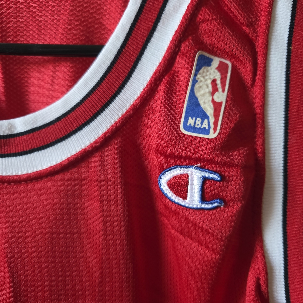 Vintage Champion Chicago Bulls Scottie Pippen #33 NBA Jersey Size 48 (M) USA - Picture 5 of 7